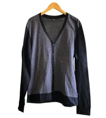 HUGO BOSS ヒューゴボス/薄手カーディガン サイズXL ネイビー 春秋/メンズ/FB3537のサムネイル