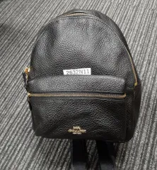【2632N11】COACH コーチ リュック ミニ チャーリー ペブルドレザー リュックサック 中古