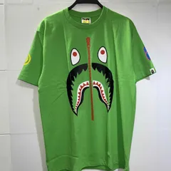 A BATHING APE SHARK TEE Lサイズ アベイシングエイプ シャーク半袖Tシャツ 初期BAPE 南堀江店