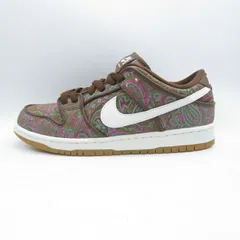 NIKE SB DUNK LOW PRO PRM BROWN PAISLEY DH7534-200 SIZE 27.0cm ナイキ エスビー ダンク ロー ブラウンペイズリー スニーカー 大名店