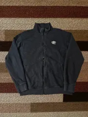 アンブロ トレーナー ツーウェイ コットン ジップアップ ジャケット M 95 メンズ