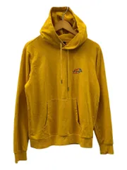 DIESEL (ディーゼル) トレーナー ワンポイントロゴ フーディ M イエロー メンズ/078