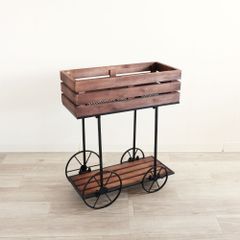 花車型プランターラック ヨーロピアン 2段 - メルカリ