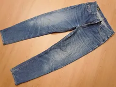 q894★Lee 0313 ヒゲが出た色落ち スリム★W33 古着 ジーンズ★デニムパンツ