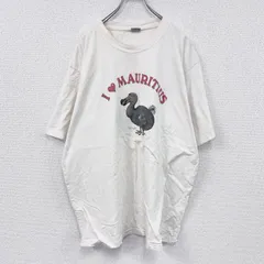 古着 used　～00s　WAIKIKI　IMAURITIUS　半袖Tシャツ　ヴィンテージ　白　ホワイト　3XLサイズ