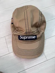 シュプリーム キャンプキャップ ベージュ COLOR