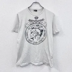 古着 used　DIESEL　ディーゼル　半袖プリントTシャツ　白　ホワイト　Mサイズ