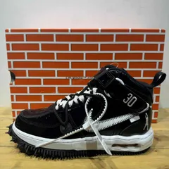 NIKE 2023 OFF-WHITE AIR FORCE 1 MID SP SHEED 25.0cm DR0500-001 ナイキ オフホワイト エアフォースワンミッド スニーカー 心斎橋店