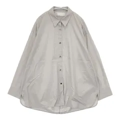 MARMARMAR ワイド コットン 長袖シャツ グレー レディース マーマーマー【中古】6-0115M∞