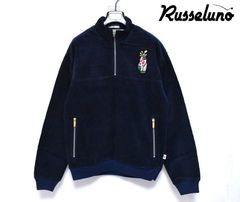 新品 ラッセルノ ハーフジップ モックネックシャツ (5/L)　Ⓗ 新品 ラッセルノ ハーフジップ モックネックシャツ (5/L) Ⓗ - メルカリ