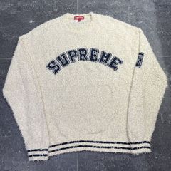 Supreme Textured Arc Sweater M Cream - メルカリ