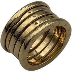 ブルガリ BVLGARI ビーゼロワンリング 5バンド ゴールド 750 ジュエリー