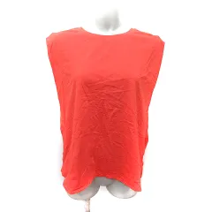 アイテムズ アーバンリサーチ ITEMS URBANRESEARCH Tシャツ カットソー フレンチスリーブ F 赤 レッド /YI