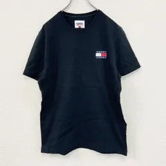 古着 used　TOMMY HILFIGER　トミーヒルフィガー　半袖Tシャツ　黒　ブラック　Mサイズ