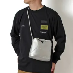 26SSモデル エムエムシックス MM6 Maison Margiela メンズ ジャパニーズ クロスボディバッグ【シルバー】 SB6WD0026 P8396 T9002/【2026SS】m-bagのサムネイル
