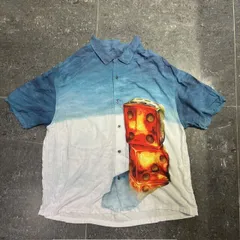 STUSSY DICE PAINTING RAYON SHIRT SIZE-XL ステューシー ダイスペインティングレーヨンシャツ 南堀江店