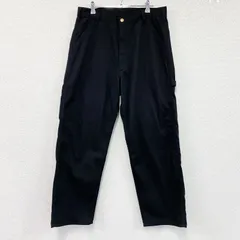 古着 used　EDWIN　エドウィン　OVER WORKS FACTORY　ペインターパンツ　黒　ブラック　Lサイズ