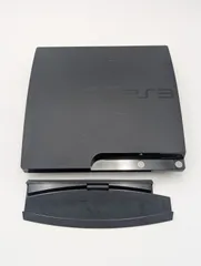 【動作確認済み】 PS3 チャコールブラック 120GB CECH-2000A 本体 おまけ縦置きスタント付き 中古
