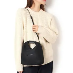 26SSモデル エムエムシックス MM6 Maison Margiela レディース ジャパニーズ メッシュ クロスボディバッグ【ブラック】 SB6WD0026 P6414 T8013/【2026SS】l-bag