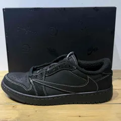 NIKE 2022 AIR JORDAN 1 LOW OG SP BLACK PHANTOM 25.0cm DM7866-001 TRAVIS SCOTT CACTUS JACK ナイキ トラヴィススコット エアジョーダン1ロー ブラックファントム スニーカー