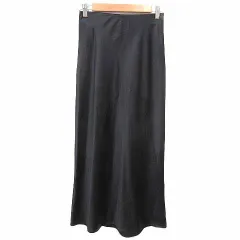 ザラ ZARA タイトスカート ロング マキシ XS 黒 ブラック /YK