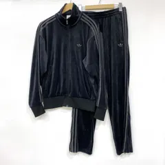 adidas アディダス FIREBIRD VELOUR ファイヤーバード ベロア トラックトップ・パンツ セットアップ Sサイズ ※中古