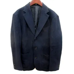 コムサイズム COMME CA ISM ジャケット テーラード 総裏地 ウール M 紺 ネイビー /RT