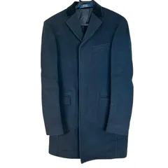  POLO RALPH LAUREN ポロラルフローレン チェスターコート ブラック メンズ Mサイズ【CC11】のサムネイル