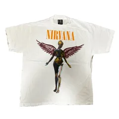 608 NIRVANA ニルヴァーナ ロックTシャツ バンドT 両面 XL