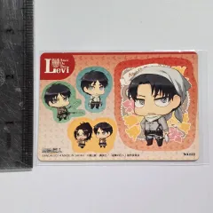 進撃の巨人 カード / ステッカー リヴァイ & エル & ハンジ