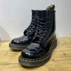 DR.MARTENS 1460 W PATENT 8 EYE BOOT 23.0cm 11821011 ドクターマーチン レディース 1460 パテント 8ホール ブーツ 心斎橋店