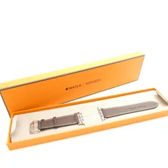 未使用 HERMES エルメス MN7X3FE/A アトラージュシンプルトゥール Apple Watch レザーバンド 45mm AM7926 