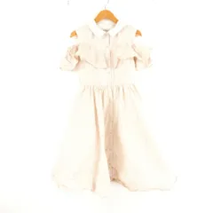 mezzo piano junior メゾピアノ ジュニア ワンピース L 160 コットン 他 キッズ 子供 女の子 半袖 ストライプ レディース AM8326A36 