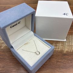 Canal 4℃ K10 ホワイトゴールド ネックレス 馬蹄 ホースシュー - メルカリ