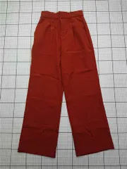 ◇ Θ フォークシー foxsy. FOpt684 ワイドパンツ Mサイズ オレンジ系 レディース E  【1602240008076】