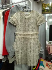 ジルスチュアート バイ ジルスチュアート ツイード 半袖 ONE PIECE S