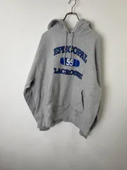 R00341 Championチャンピオン｜パーカー｜スウェットパーカー｜グレーGray灰｜メンズL｜ロゴ｜フーディー｜スウェット｜ストリート｜アメカジ｜USA古着｜古着｜90S｜Y2K｜ヴィンテージ｜ブランド古着｜フォロー割｜フード付き｜定番スウェット