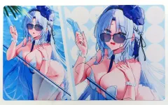【中古】サプライ 【アズールレーン】プレイマット アルザス(軽舞wu) 2024年11月Web頒布/白詰草