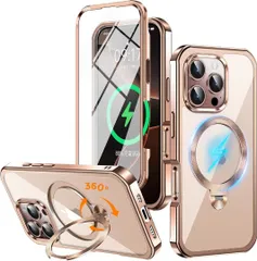 【360°回転CD スタンド・両面完全保護・MagSafe対応】NIANGUO