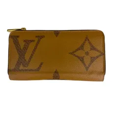 ルイ・ヴィトン LOUIS VUITTON ジッピー・ウォレット M69353 ブラウン モノグラム　ジャイアント・リバースキャンバス ユニセックス 長財布