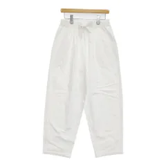221 VILLAGE 221ヴィレッジ JERSEY TROUSERS サイズ2 VCS-6 定価23100円 journal standard luxe パンツ 25SS ホワイト レディース【中古】5-0902M♪