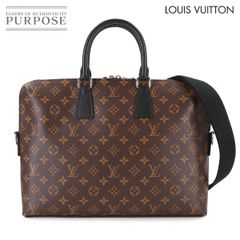 Like New Louis Vuitton Monogram Macassar PDJ Porte Documents Jour Briefcase 2-way Bag M40868 90314197