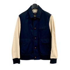 ゴールデンベア【超美品】ブルゾン スタジャン リブ切替 S - メルカリ