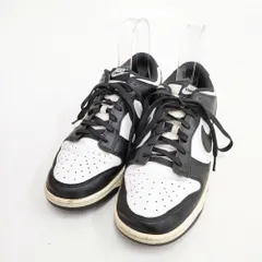NIKE DUNK LOW RETRO ダンク DD1391-100 サイズ28cm スニーカー ホワイト ブラック メンズ ナイキ【中古】5-1225G◎