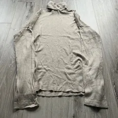 45R ハイネックニット ベージュ コットンのサムネイル
