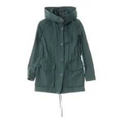 Armani Exchange (アルマーニ エクスチェンジ) フード付 ロゴ刻印 コットンジャケット ブルゾン グリーン レディース 6YYK02 YN21Zのサムネイル