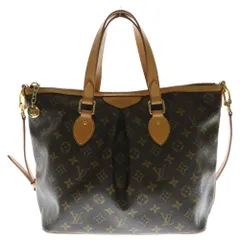 LOUIS VUITTON (ルイヴィトン) モノグラム パレルモPM 2wayハンドバッグ ショルダーバッグ ブラウン M40145