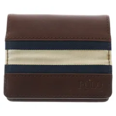 POLO RALPH LAUREN (ポロラルフローレン) レザーコインケース ブラウン