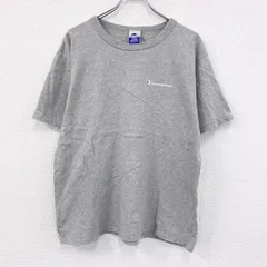 古着 used　90s　Champion　チャンピオン　半袖Tシャツ　ヴィンテージ　灰色　グレー　Lサイズ