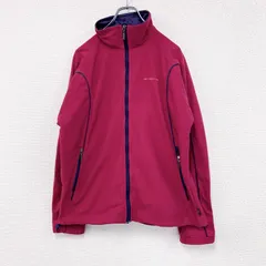 古着 used　UMBRO　アンブロ　フルジップコーデュロイジャケット　トラックジャケット/ジャージ　刺繍ロゴ　赤　レッド